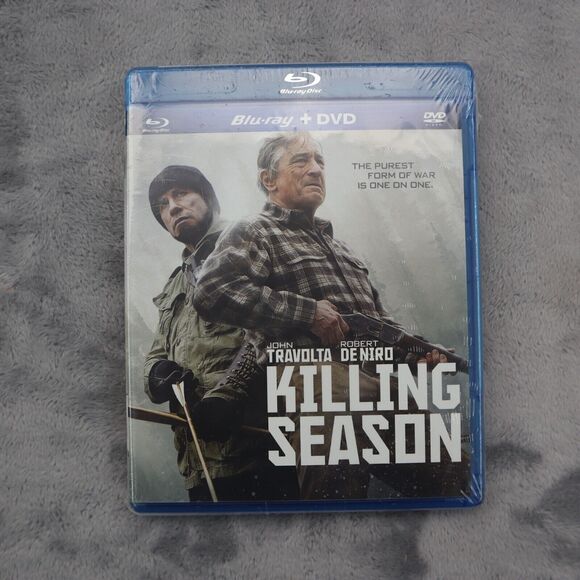 Killing Season Movie Blu Ray Action Adventure John Travolta Robert De Niro - Picture 1 of 9